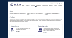 Desktop Screenshot of indicosys.com